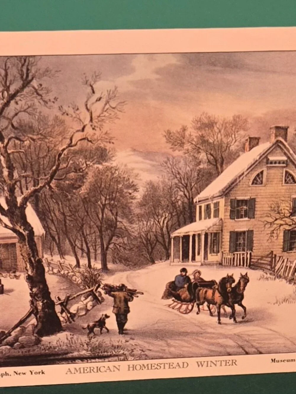 Currier and Ives Lithographs 